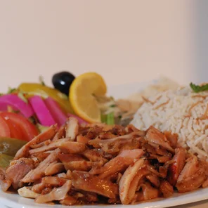 Meal card cover for: Chicken Shawarma