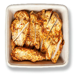 Meal card cover for: Cajun Chicken - Buffet