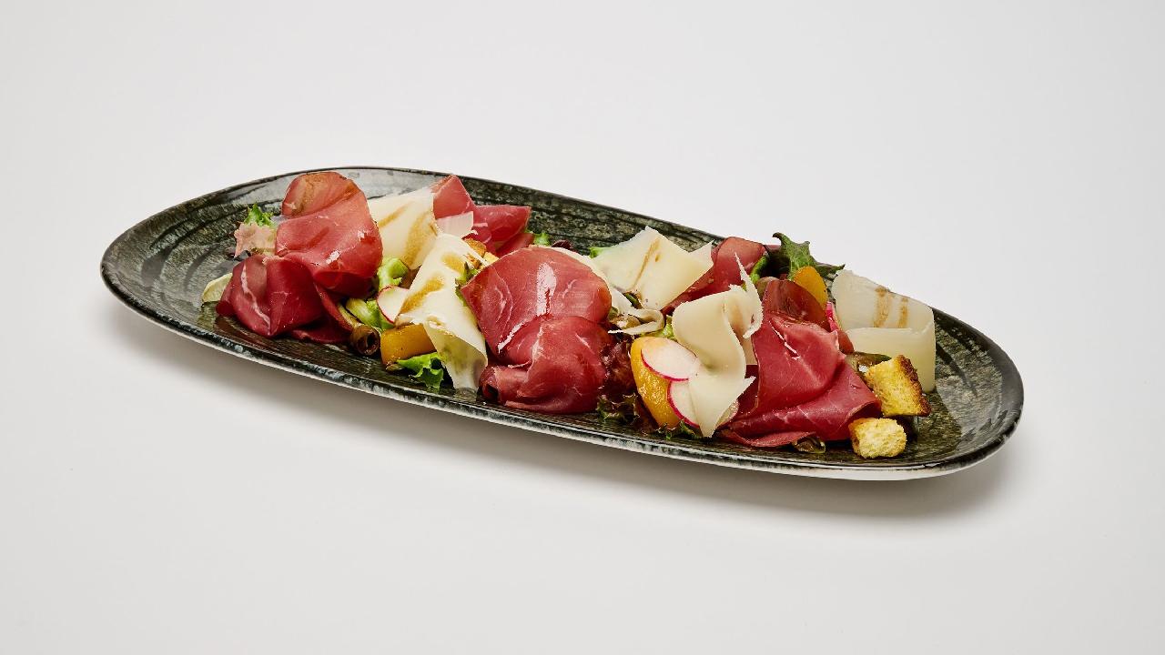Meal card cover for: Bresaola della Valtellina IGP