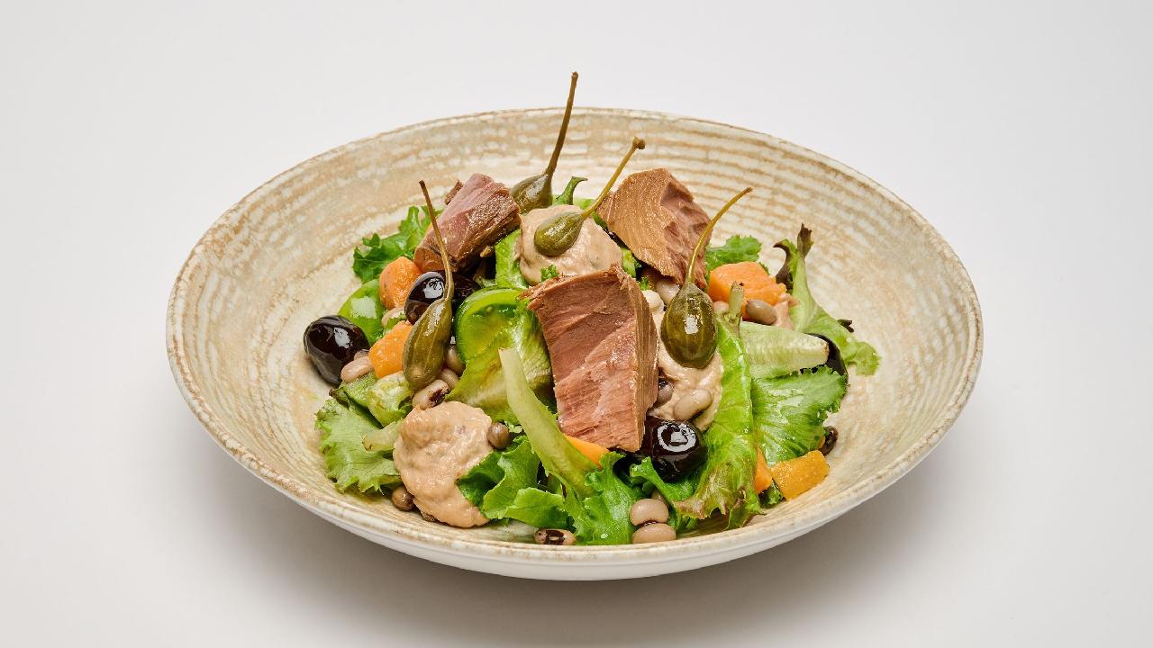 Meal card cover for: Mediterranean Tonnetto Fillets Salad