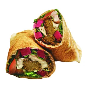 Meal card cover for: Falafel