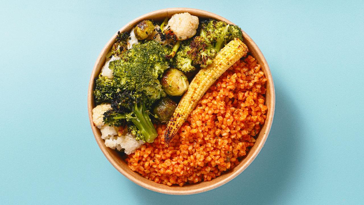 Meal card cover for: Veggie Bowl