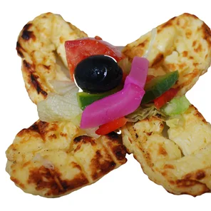 Meal card cover for: Halloumi Cheese