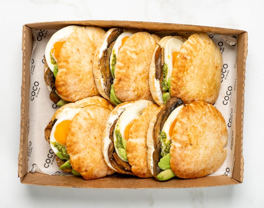 Meal card cover for: PLATTER - Veggie Puccia (V)