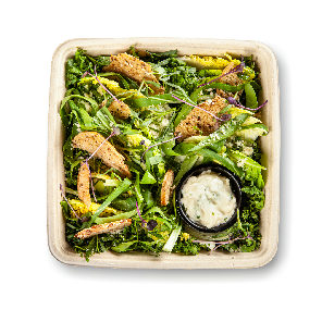 Meal card cover for: Caesar Salad with Love Food Dressing - Buffet