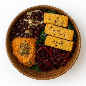 Meal card cover for: Tempeh Vitality LIGHT Pot