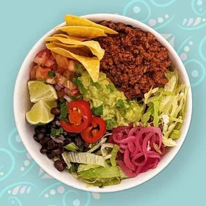 Meal card cover for: Burrito Salad Bowl #41