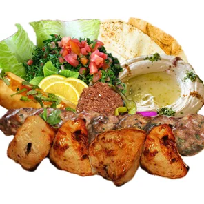 Meal card cover for: Chief's Platter
