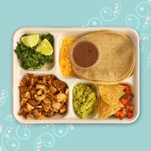 Meal card cover for: Taco Fiesta Box #50