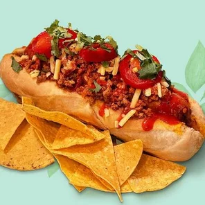 Meal card cover for: Nacho Chilli Dog #26
