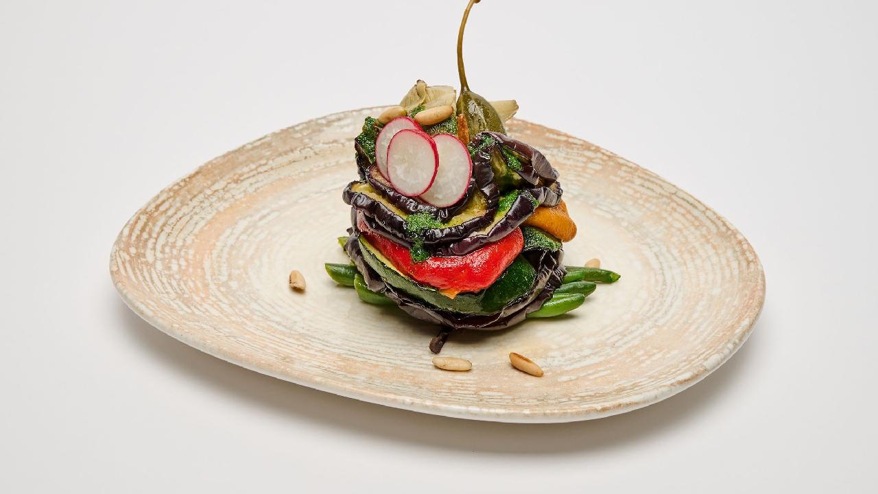 Meal card cover for: The Vegetable Stack