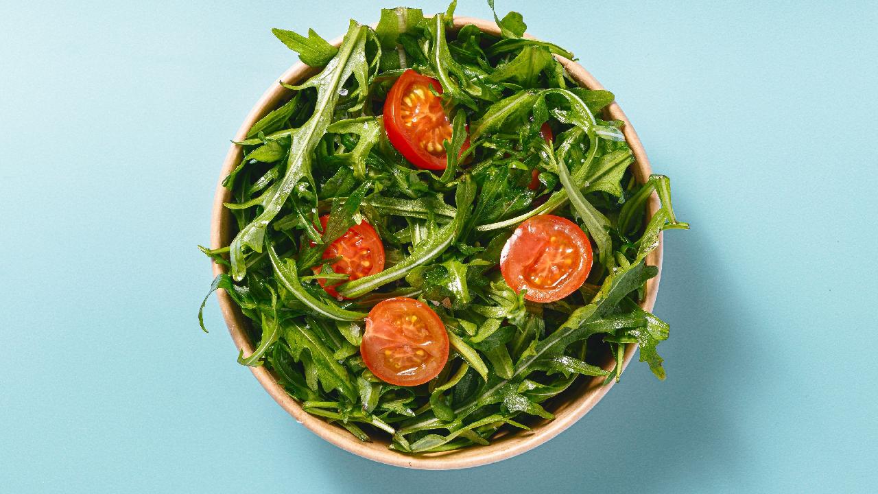 Meal card cover for: Rocket Salad