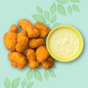 Meal card cover for: Cauliflower Wings #10C