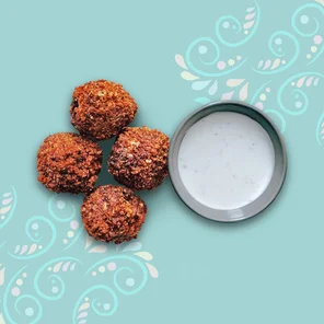 Meal card cover for: Falafel #4S
