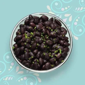 Meal card cover for: Cheesy Black Beans #8N