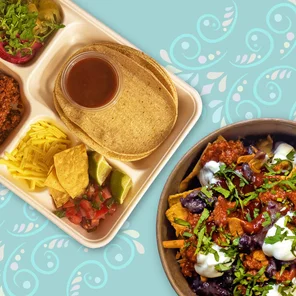 Meal card cover for: Fiesta Combo