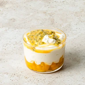 Meal card cover for: mango & passionfruit