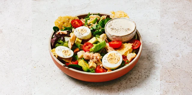 avocado caesar salad + drink + side or snack, Tossed - Cheapside