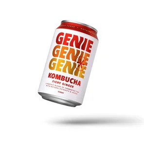 Meal card cover for: kombucha fiery ginger