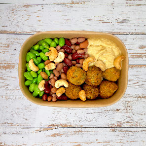 Meal card cover for: Vegan Plant Power Protein box