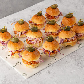 Meal card cover for: BBQ Chicken Brioche Sliders