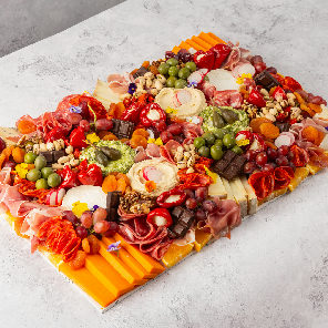 Meal card cover for: Large GF Classic Grazing Platter with Crackers and Bread