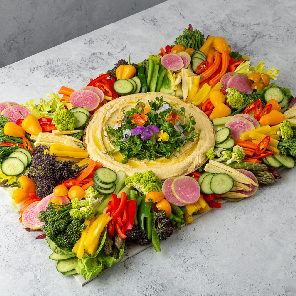 Meal card cover for: Large Crudité Platter