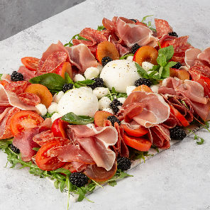 Meal card cover for: Caprese Salad Platter