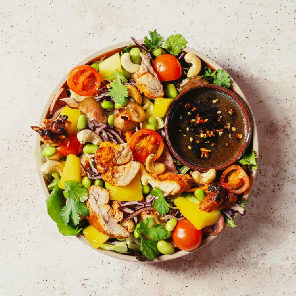 Meal card cover for: Rainbow Summer salad