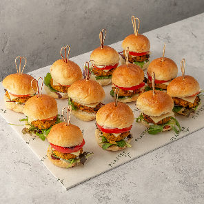 Meal card cover for: Vegetarian Sweet Potato Sliders