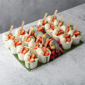Meal card cover for: Eton Mess Pots