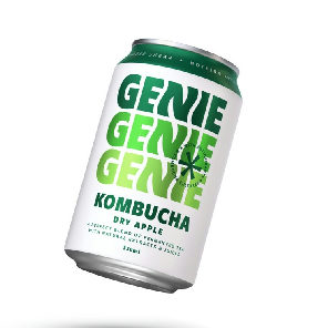 Meal card cover for: kombucha dry apple