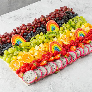 Meal card cover for: Large Pride Rainbow Fruit Platter