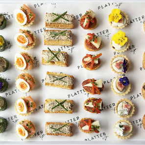 Meal card cover for: Hot and Cold Canapés 11