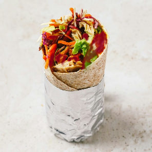 Meal card cover for: Kimchi Rainbow wrap