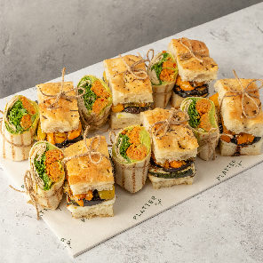 Meal card cover for: Vegetarian Sandwich Platter