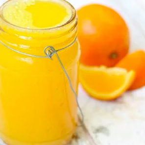 Meal card cover for: Orange Juice