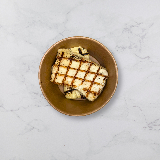 Meal card cover for: Grilled Halloumi