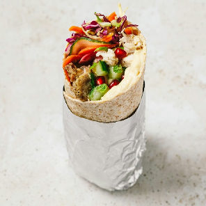 Meal card cover for: Shawarma wrap