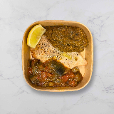 Meal card cover for: Chicken, aubergine and lentils