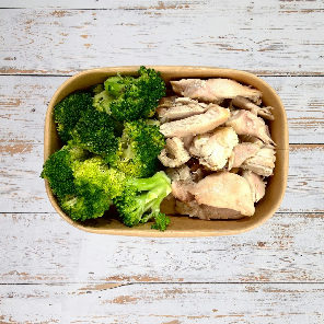 Meal card cover for: Chicken & Broccoli Protein Box