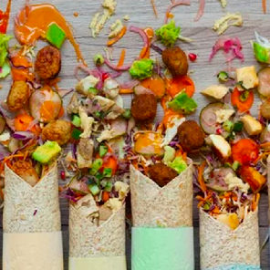 Meal card cover for: Create Your Own Wrap