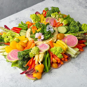 Meal card cover for: Small Crudité Platter