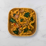 Meal card cover for: Wholemeal Pasta Beef Strips