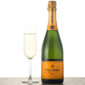 Meal card cover for: Veuve Clicquot Yellow Label (750ml)
