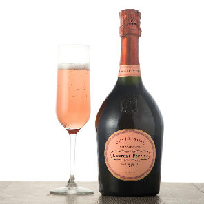 Meal card cover for: Laurent Perrier Rosé (750ml)