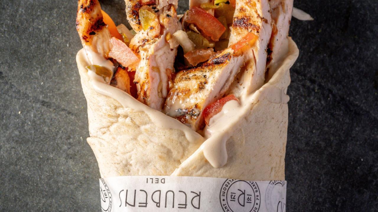 Meal card cover for: Grilled Chicken Laffa