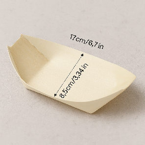 Meal card cover for: Bamboo Serving Boats
