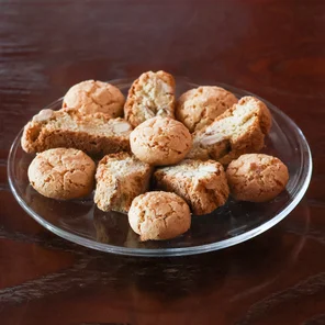 Meal card cover for: Amaretti and Cantuccini Biscuits