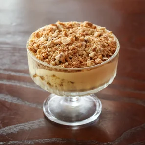 Meal card cover for: Homemade Amaretto Tiramisu (1 portion)